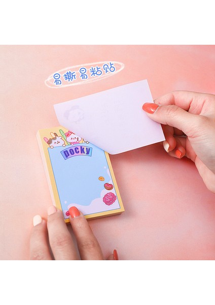 Pembe Tarzı 80 Yaprak Öğrenci Kız Bloknot Mesajı Yapıştırmak Için N Kez Yırtabilir Yapışkan Not Yapışkan Sekmeler Sevimli Not Defteri Bloknotlar (Yurt Dışından)
