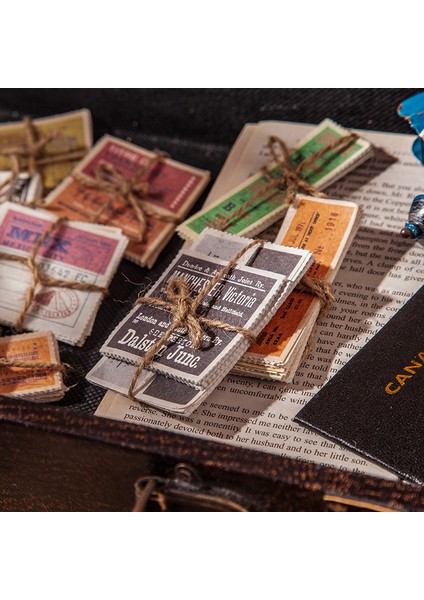 Aijisihaimu Tarzı Çok Bloknotlar Yapışkan Notlar Eski Gezgin Günlük Önemsiz Dergi Scrapbooking Etiketler Ofis (Yurt Dışından) fırsatları