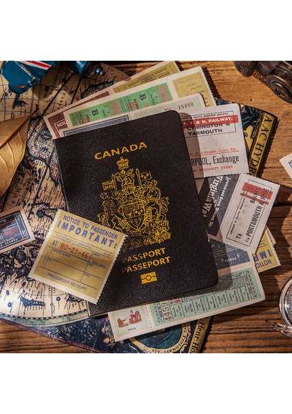 Aijisihaimu Tarzı Çok Bloknotlar Yapışkan Notlar Eski Gezgin Günlük Önemsiz Dergi Scrapbooking Etiketler Ofis (Yurt Dışından) indirimleri