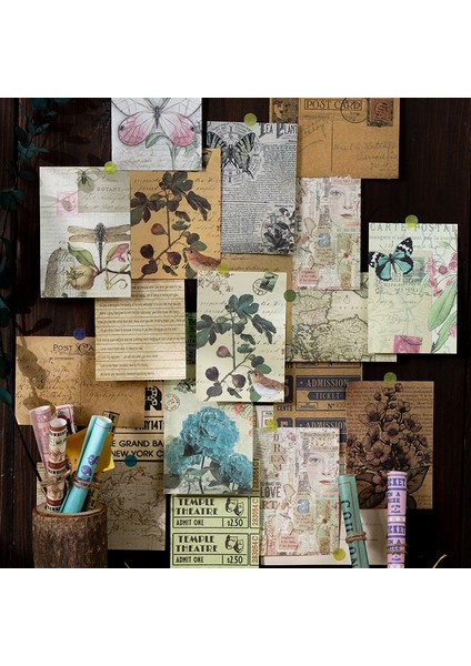 No.5 Tarzı Ack Vintage Seyahat Haritası Kağıt Karışımı Malzeme Deco Kırtasiye Scrapbooking Kartları Için Günlük Tutma Dıy Retro Malzemeler Kağıt (Yurt Dışından) modelleri