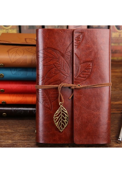 Kahverengi Tarzı Küçük 105X145MM Vintage Gezginler Defter Günlüğü Not Defteri Pu Deri Spiral Edebiyat Not Defteri Kağıt Dergi Planlayıcıları Okul Kırtasiye Hediye (Yurt Dışından)