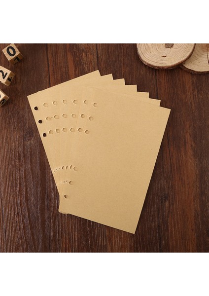 Nokta Stili A5 Iş A5 Gevşek Yapraklı Defter Dolum El Sanatları Hattı Boş Spiral Bağlayıcı Indeksi Sayfa Içi Kağıt Kırtasiye (Yurt Dışından)