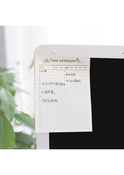 Bir Stil 60 Sayfalık Yaratıcı Günlük Haftalık Plan Bloknot Yapılacaklar Listesi Zaman Yapışkan Not Takvimi Ofis ve Okul Malzemeleri Kırtasiye (Yurt Dışından) indirimleri