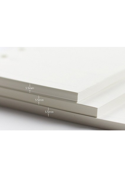 Boş Kağıt Stili A6 Orta A5 A6 A7 Gevşek Yaprak Defter Dolum Spiral Bağlayıcı Planlayıcı Iç Sayfa Kağıt Içi Mandıra Haftalık Aylık Plan Yapılacaklar Çizgi Nokta Izgarası (Yurt Dışından)