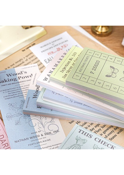 B Tarzı Dimeets Bilet Serileri Bloknot Külçe ve Değişim Dekor Günlük Tutma Yaratıcı Planlayıcı Scrapbooking Okul Kırtasiye (Yurt Dışından) fırsatları