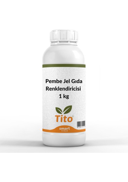 Pembe Jel Gıda Renklendiricisi 1 kg