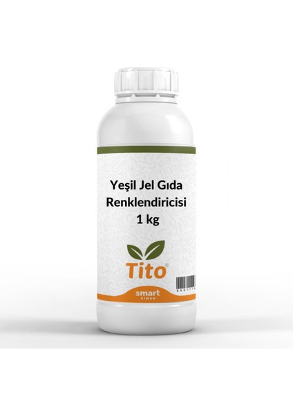 Yeşil Jel Gıda Renklendiricisi 1 kg