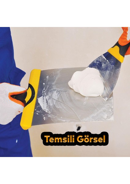 Dekor 550 Macun Küreği Macun Çekme Kürek 16 cm Inşaat Sıva Alçı Fayans Parke Duvar Plastik Saplı fırsatları