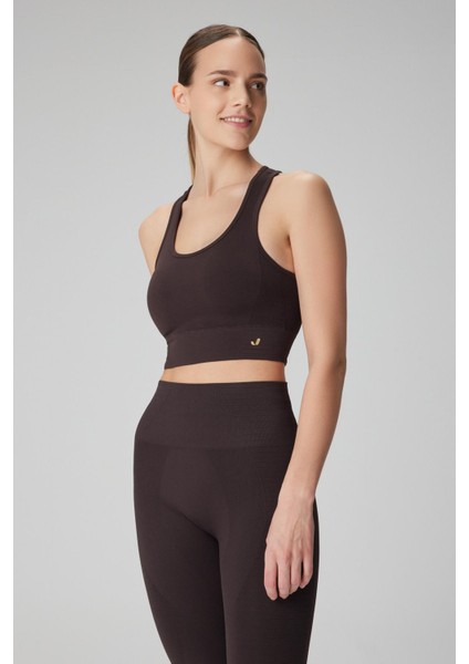 Gela Çift Katlı Kompress Sport Bra Acı Kahve fiyatları