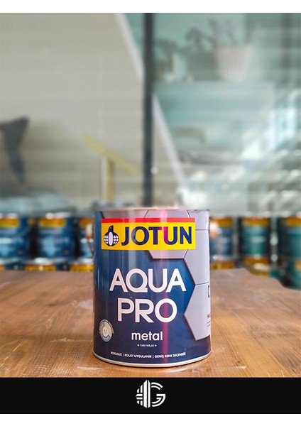 Aqua Pro Metal 3’ü 1 Arada Formül: Antipas + Astar + Sonkat Boya