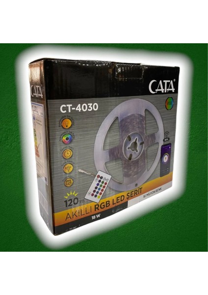 Cata CT-4030 Akıllı Rgb LED Şerit 18W 120LM MTE0291