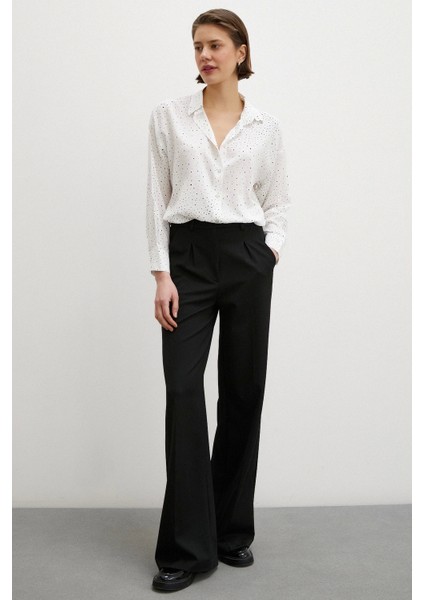 Puantiyeli Gömlek Beyaz indirimleri