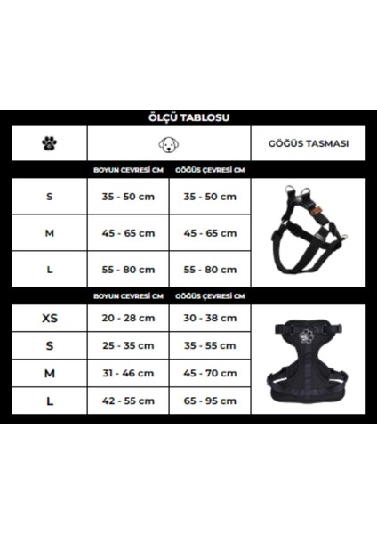 Handmade No Pull Göğüs Tasması