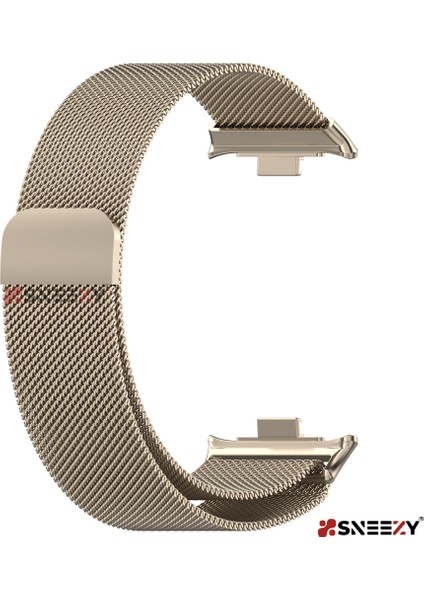 Xiaomi Redmi Watch 4 Uyumlu Woven Wire Tasarım Metal Hasır Kordon indirimleri