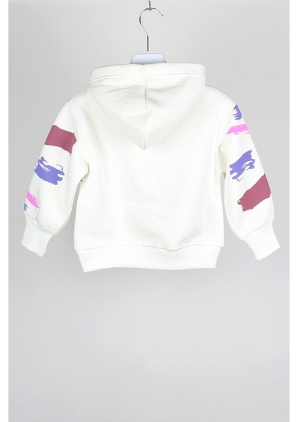 Kız Çocuk Kapişonlu Sweatshirt