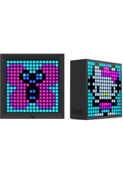 Timebox Evo Bluetooth Hoparlör ve Pixoo Pixel LED Ekran Seti