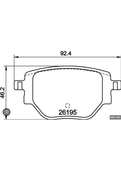 Fren Balatası Arka Peugeot 2008 1.2 Puretech 100 2008 1.2 Puretech 130; 2008 1664737180 0986424988