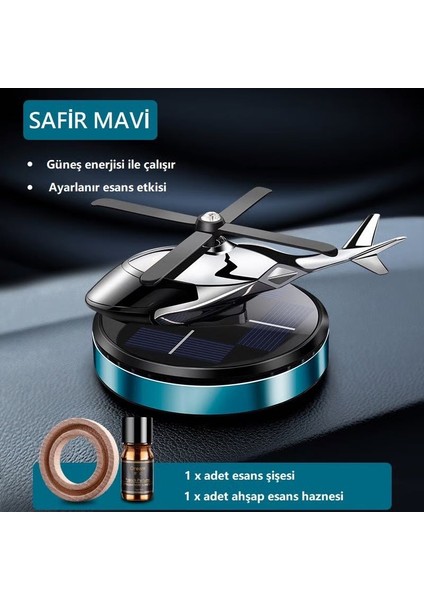 Oto Parfüm Helikopter - Safir Mavi