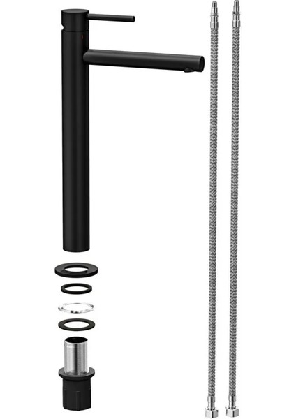 Origin A4255836 Çanak Large Lavabo Bataryası, Mat Siyah indirimleri