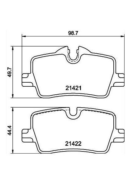 Disk Balata Arka Bmw G20 G22