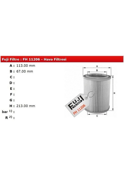 Hava Filtresi Berlıngo Partner