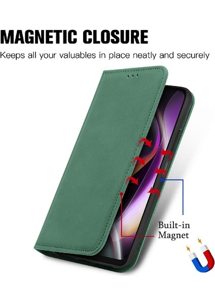 Moto G 2022 Basit Iş Fermuar Cüzdan Kordon Deri Kılıf (Yurt Dışından) fırsatları