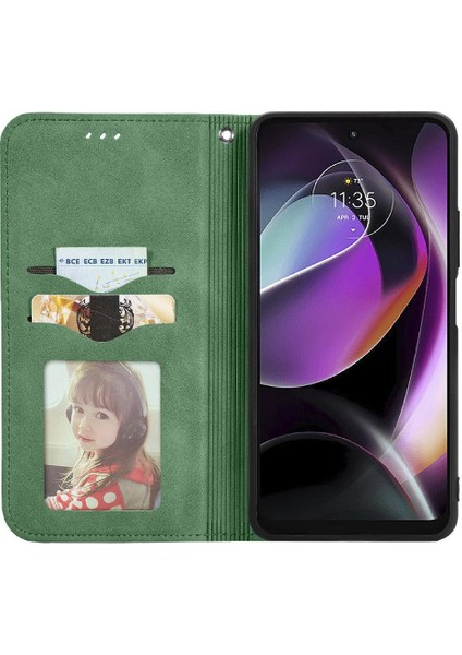 Moto G 2022 Basit Iş Fermuar Cüzdan Kordon Deri Kılıf (Yurt Dışından) indirimleri