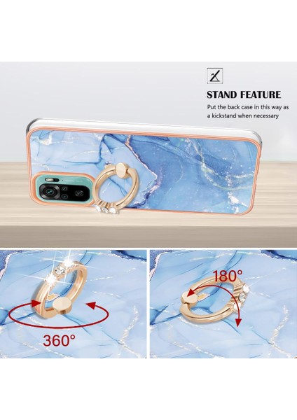 Xiaomi Redmi Not 10 4g Tampon Mermer Darbeye Tpu Silikon Kılıf (Yurt Dışından) modelleri
