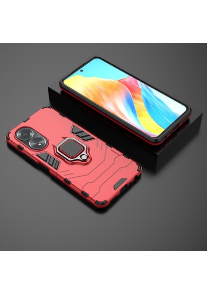 Oppo A58 4g 360 &deg; Dönen Halka Askeri Damla Koruma Kickstand Için Kılıf (Yurt Dışından) fiyatları