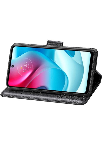Moto G60S Cüzdan Kanat Iş Çok Renkli Kelebek Için Kılıf (Yurt Dışından) fiyatları