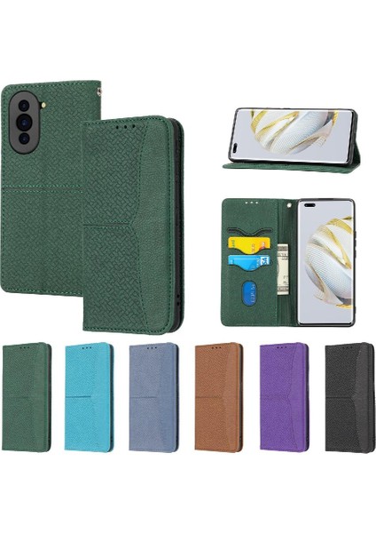 BDT Boutique Huawei Nova 10 Flip Folio Kitap Kredi Kartı Tutucu El Cüzdan Pu (Yurt Dışından)