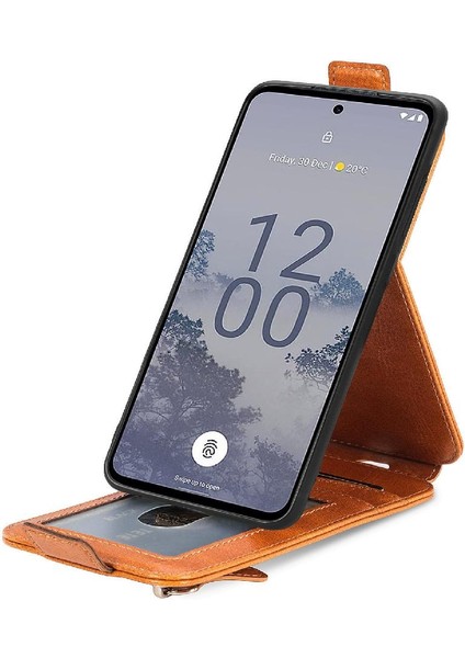 BDT Boutique Nokia X30 Için Kılıf Moda Tasarımı Zarif Iş Deri Kılıf Flip (Yurt Dışından)