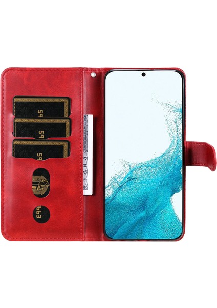 Ile Uyumlu Samsung Galaxy S24 Moda Fermuar Çevirme Deri Telefon Kılıfı Kart Tutuculu Manyetik Cüzdan Telefon Kılıfı (Yurt Dışından) indirimleri