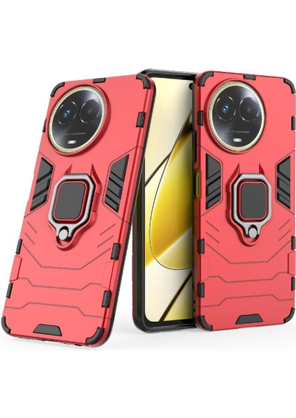 Realme 11 5g 360 &deg; Dönen Halka Askeri Damla Koruma Kickstand Için Kılıf (Yurt Dışından) fırsatları