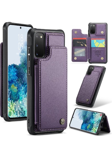 Samsung Galaxy S20 Ince Darbeye Vaka Kart Tutucu Için Caseme Cüzdan Kılıf (Yurt Dışından)