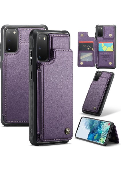 Samsung Galaxy S20 Ince Darbeye Vaka Kart Tutucu Için Caseme Cüzdan Kılıf (Yurt Dışından) fırsatları