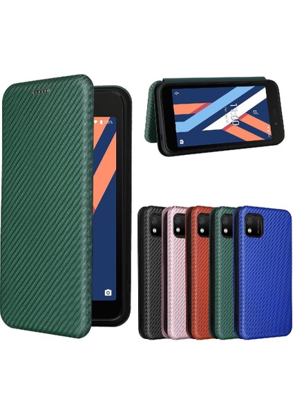 Wıko Y52 Için Kart Tutucu Kickstand Deri Folio Flip Case ile Kılıf (Yurt Dışından) fiyatları