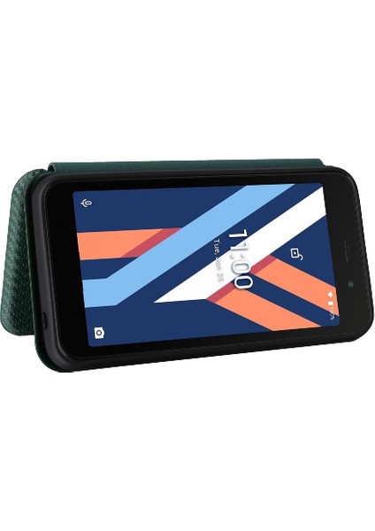 Wıko Y52 Için Kart Tutucu Kickstand Deri Folio Flip Case ile Kılıf (Yurt Dışından) modelleri