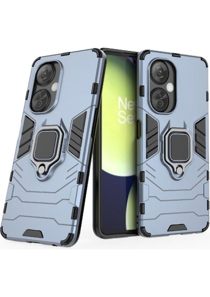 Oneplus Nord Ce 3 5g Askeri Damla Koruma Için Kılıf 360 &deg; Dönen Halka (Yurt Dışından)