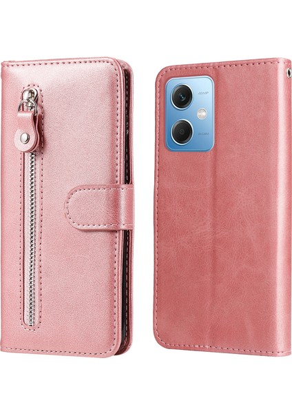 Ile Uyumlu Xiaomi Redmi Note 12 5g Moda Fermuar Çevirme Deri Telefon Kılıfı Kart Tutuculu Manyetik Cüzdan Telefon Kılıfı (Yurt Dışından) fırsatları