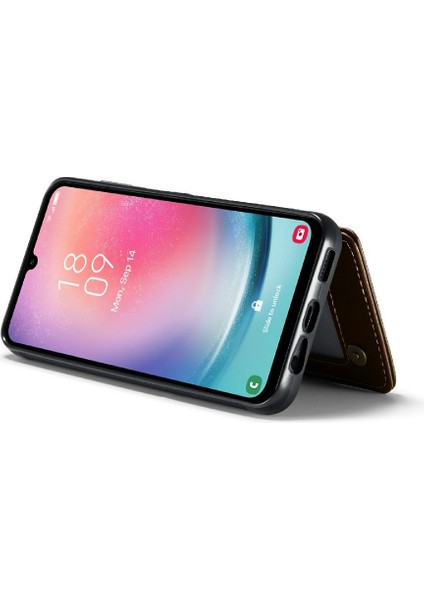 BDT Boutique Samsung Galaxy A24 4g Pu Deri Rfıd Engelleme Için Ince Cüzdan Kılıf (Yurt Dışından)