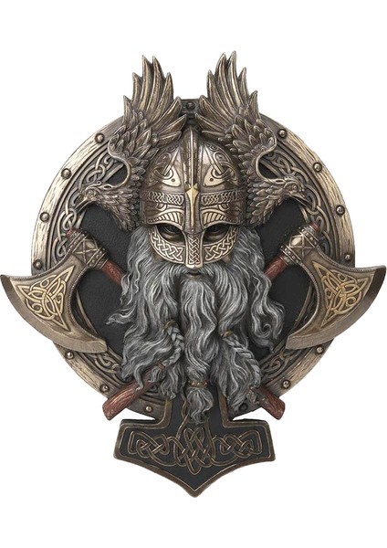 Wıse Vıkıng Ikız Balta Valhalla Duvar BİBLO-WU77746A4