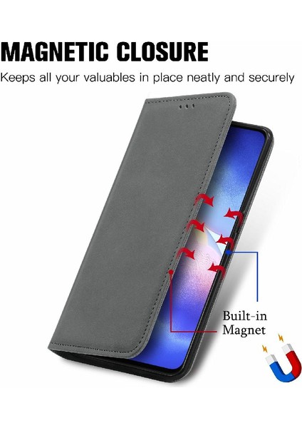 Oppo Oppo 5 Için Basit Iş Cüzdan Kılıf Fermuar Kordon (Yurt Dışından) modelleri