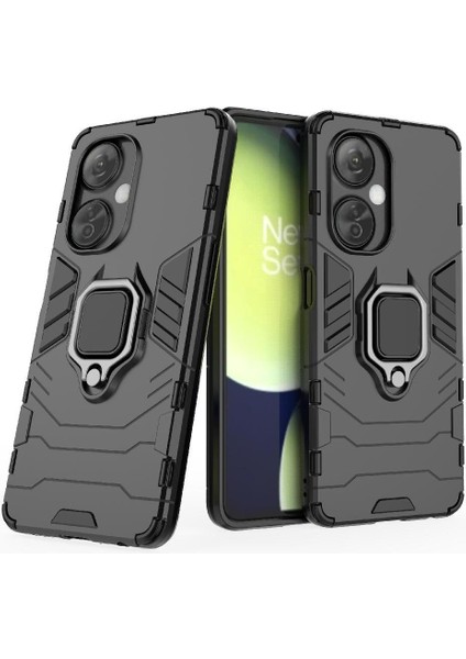 Oneplus Nord Ce 3 5g Askeri Damla Koruma Için Kılıf 360 &deg; Dönen Halka (Yurt Dışından)