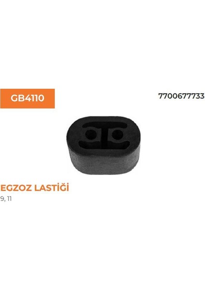 Egzoz Lastiği Arka Küçük R9