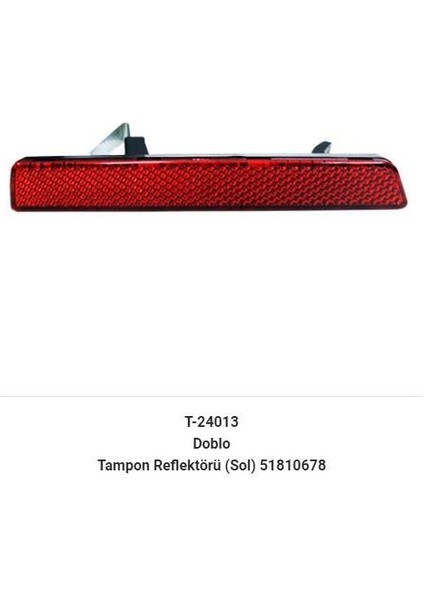 Doblo Tampon Reflektörü Sağ Sol Takım 51810677 -51810678