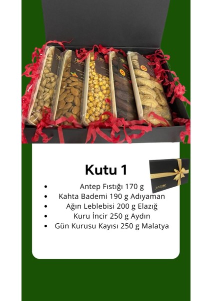Hediyelik Kuruyemiş Kutusu