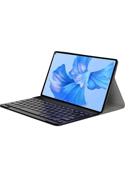 Samsung S8 Ultra-S9 Ultra 14.6 Inç Tablet Uyumlu Bluetooth Klavyeli Standlı Kılıf - BKK16
