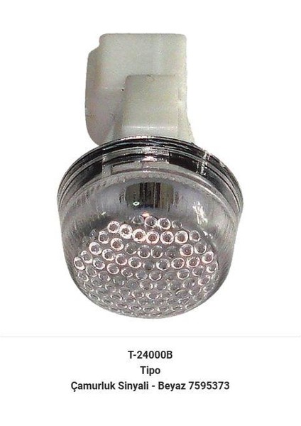 Tipo Çamurluk Sinyali Beyaz
