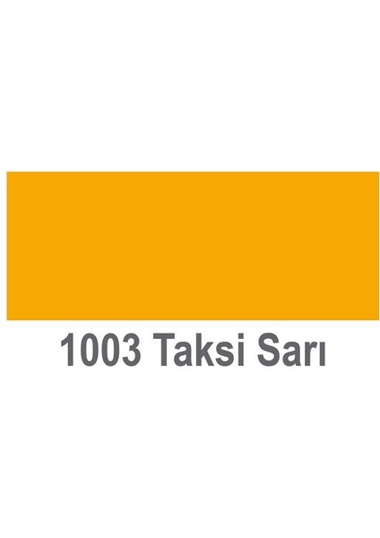 Sprey Boya 400 ml Taksi Sarısı RAL1003